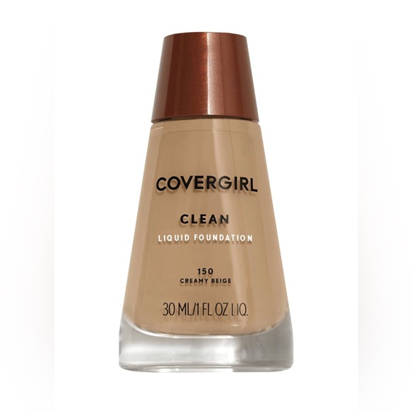 ⚜️3/$25⚜️🛍NWT COVERGIRL CLEAN FOUNDATION-150 CREAMY BEIGE🛍 - Picture 1 of 5